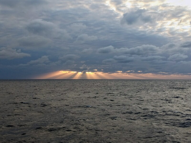 The first truly great sunrise I have experienced not just on the _RV Investigator_ but anywhere.