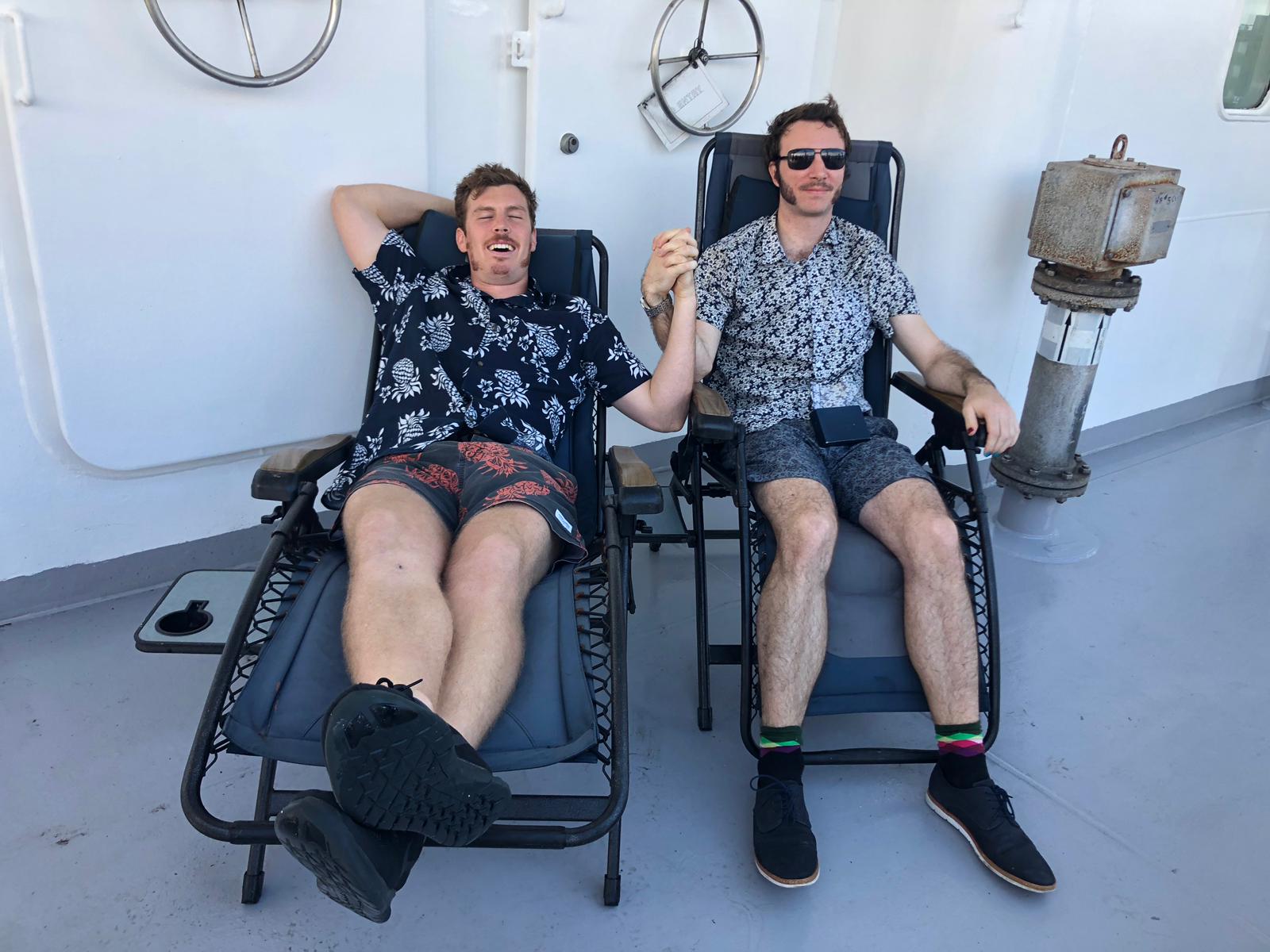 Mutton chops and moustaches were a popular choice.