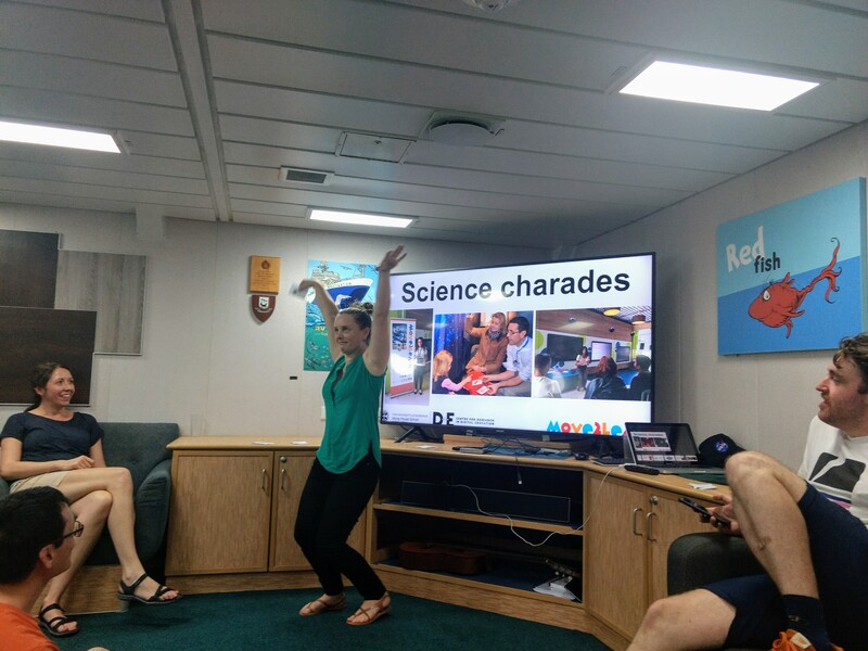 'Science Charades' is a fun way to express scientific concepts. Chief scientist, Jo Whittaker, shows us how its done.