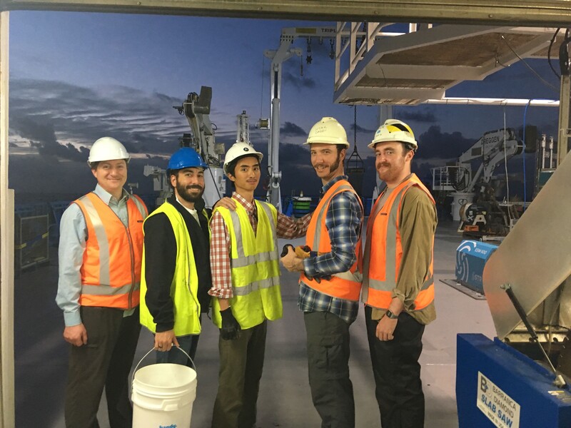 From left to right: Ben Cohen, Jeremy Horowitz, Aki Suganama, Moi, and Jamie Menzies