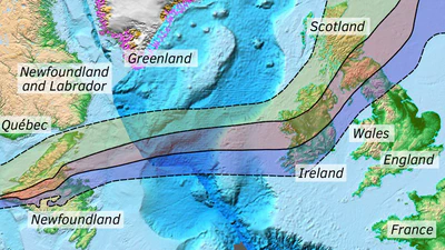 Probabilistic surface heat flow estimates assimilating palaeoclimate history: new implications for the thermochemical structure of Ireland featured image
