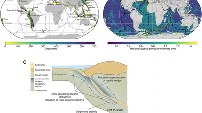 Global Hydrogen Production During High-Pressure Serpentinization of Subducting Slabs featured image