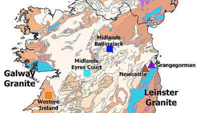 Determining subsurface temperature & lithospheric structure from joint geophysical-petrological inversion: A case study from Ireland featured image