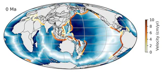 Configuration of subduction boundaries at the present day