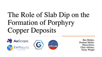 The Role of Slab Dip on the Formation of Porphyry Copper Deposits featured image